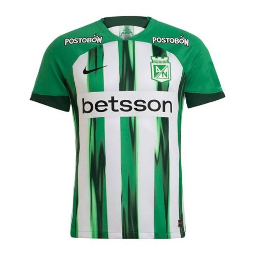 2024-2025 Atletico Nacional Home Soccer Jersey, Size: l
