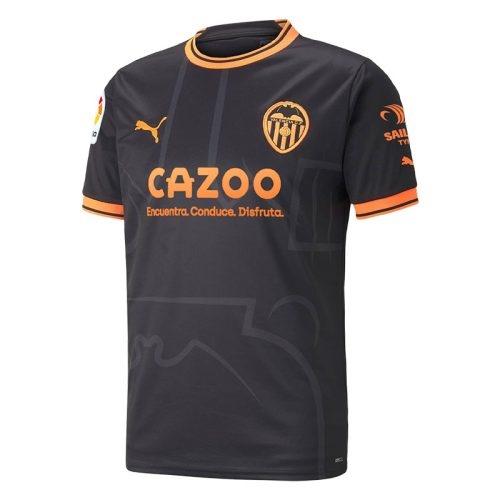 2022-2023 Valencia Away Soccer Jersey, Size: s