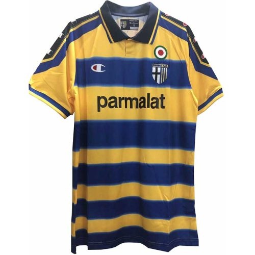 Retro 1999-2000 Parma Calcio Home Soccer Jersey, Size: l