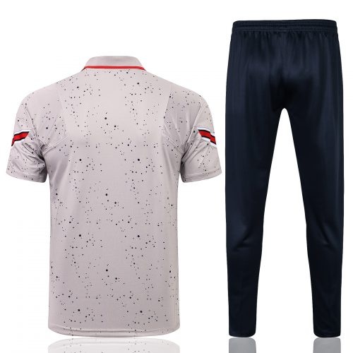 2021-2022 PSG Grey Polo