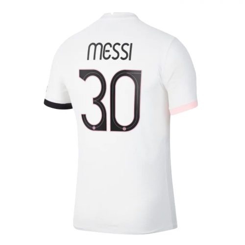Ucl 2021-2022 Psg Messi #30 Away Soccer Jersey, Size: l