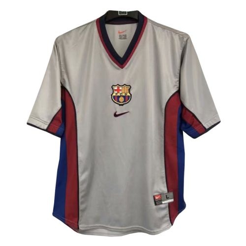 Retro 1998 Barcelona Away Soccer Jersey