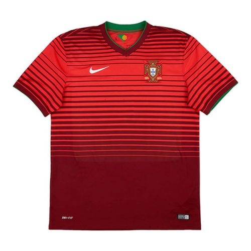 Retro 2014 Portugal Home Soccer Jersey - Fan Edition