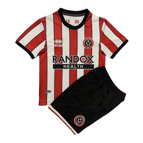 Kids 2022-2023 Sheffield United Home Soccer Kit