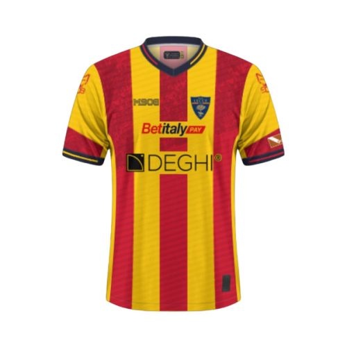 2023-2024 Us Lecce Home Soccer Jersey, Size: l