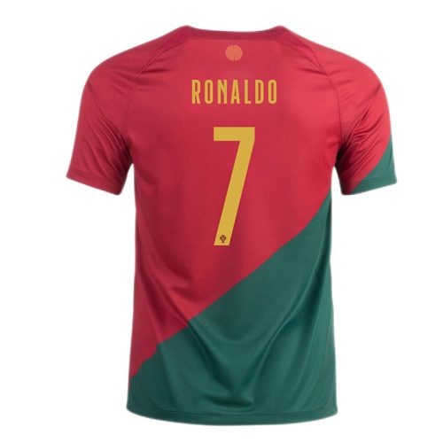 2022 Portugal Ronaldo #7 Home Soccer Jersey