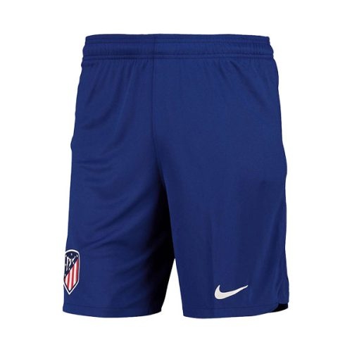 2022-2023 Atletico Madrid Home Soccer Shorts, Size: m