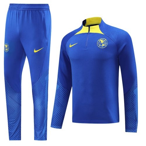 2022-2023 Club America Training Suit Blue, Size: Xl