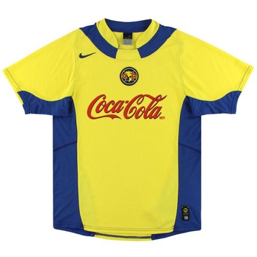 Retro 2004-2005 Club America Home Soccer Jersey, Size: s