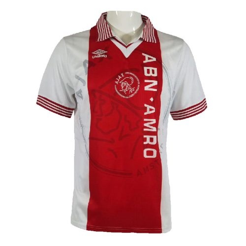 Retro 1995-1996 Ajax Home Soccer Jersey, Size: s