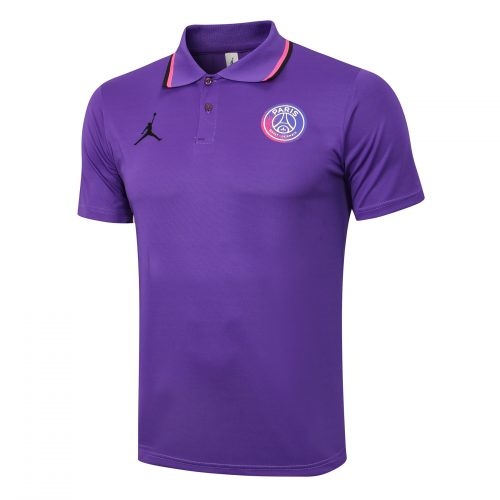 2021-2022 PSG Purple Polo