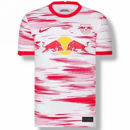 2021-2022 Rb Leipzig Home Soccer Jersey, Size: l
