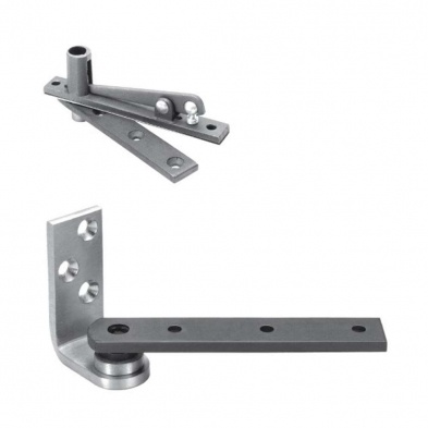 Rixson Hardware Pivots 127 ¾” Center Hung Jamb Attached Pivot Set