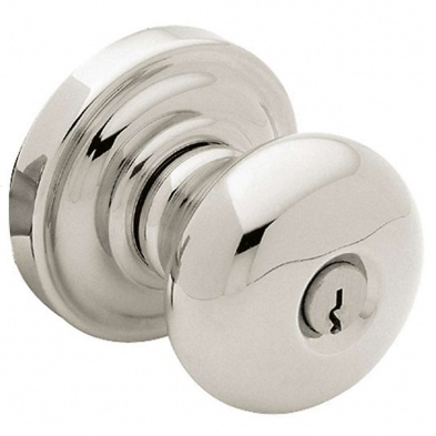 Baldwin 5205-055-Fd Classic Dummy Knob With Classic Rose