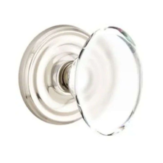 Emtek C5107ht-Us14 Crystal Series Hampton Grade 2 Knobset
