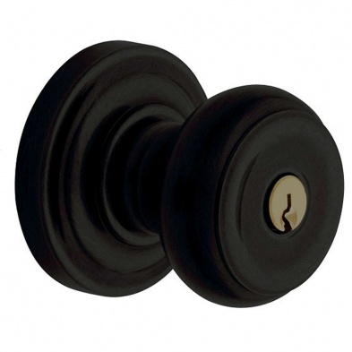 Baldwin 5210-190-Fd Colonial Dummy Knob With Classic Rose