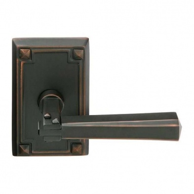 Emtek C5055AC-US19 Arts & Crafts Lever Set