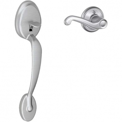 Schlage FE285 PLY 626 FLA RH Flair Lever