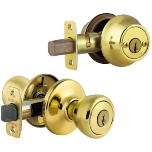 Kwikset 690T 3 Code RCAL RCS Entry Knob with Single Deadbolt