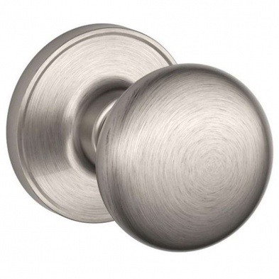 Schlage J10 Str 619 Stratus Knob Satin Nickel Passage Knob