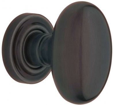 Baldwin 5025-112-Pass Egg Passage Knob With 5048 Rose