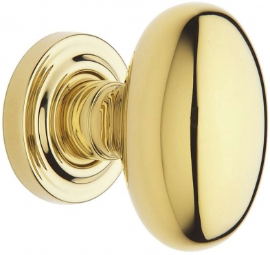 Baldwin 5025-003-Priv Egg Privacy Knob With 5048 Rose