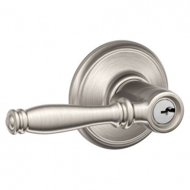 Schlage F51 Bir 619 Birmingham 16-086 Satin Nickel Keyed Entry