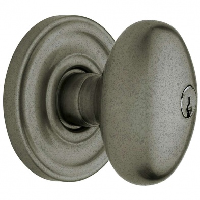 Baldwin 5225-452-FD Egg Dummy Knob with Classic Rose