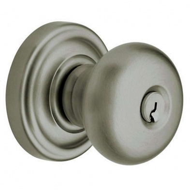 Baldwin 5208-151-Entr Classic Entry Knob With Classic Rose