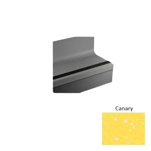 Johnsonite Canary Diamond Rubber Moulding / Trim 19" X 48" Angle Fit