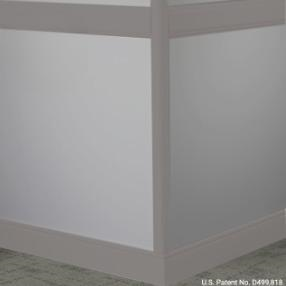 Shaded Rubber Moulding Trim Chair Rail