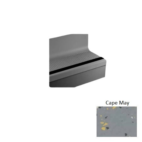 Johnsonite Cape May Diamond Rubber Stair Tread