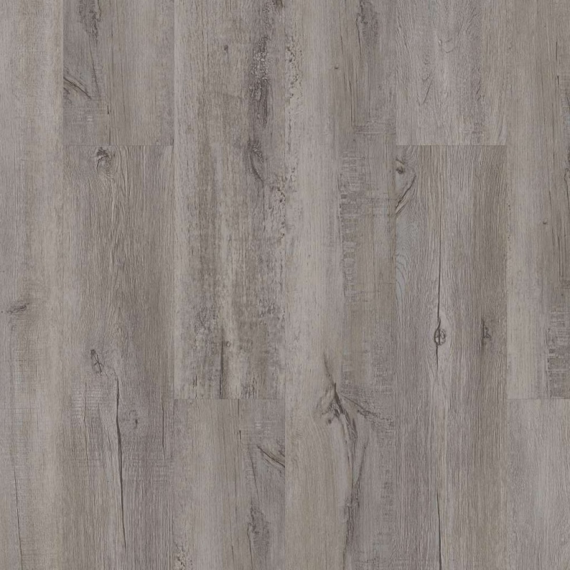 Prime Greyed Oak Resilient Luxury Vinyl Plank Flooring - Opticlean Urethane - 7" X 48"