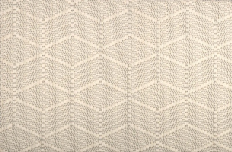 Mediterranean Oasis Bellamar Coastal Fog Wool Blend Carpet - Pattern