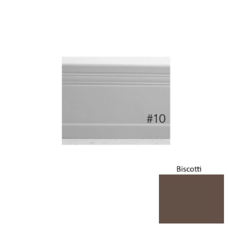 Pinnacle Plus #10 Serenity Biscotti Rubber Coil Wall Base - 4" X 60 Ft