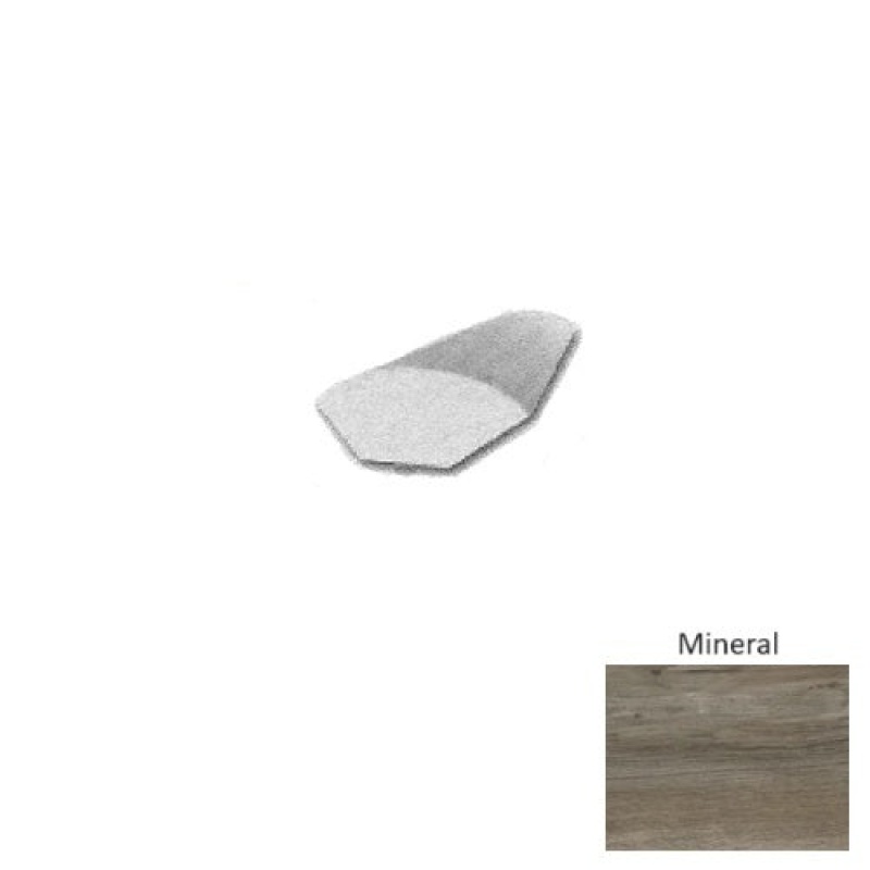 Mineral Luxury Vinyl Moulding / Trim - 94" Quarter Round - Urethane Ceramic Bead