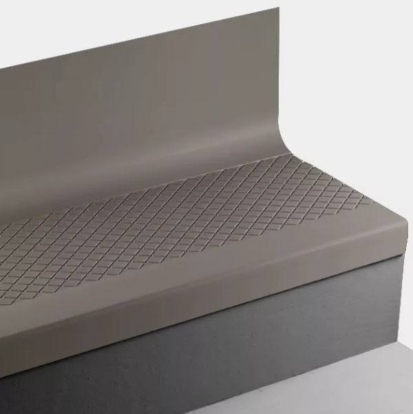 Johnsonite Grounded Diamond Rubber Stair Tread with Riser