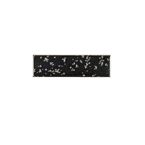 Ashland & Halsted Titanium Ceramic Tile - Glossy - 2.25" X 7.75"