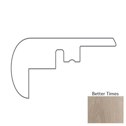 Uptown Chic Better Times Luxury Vinyl Overlap Stair Nose