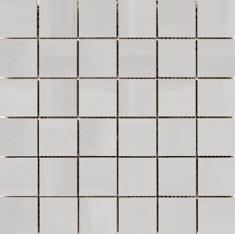 Silhouette Profile Porcelain Mosaic - 2" X 2" - Matte