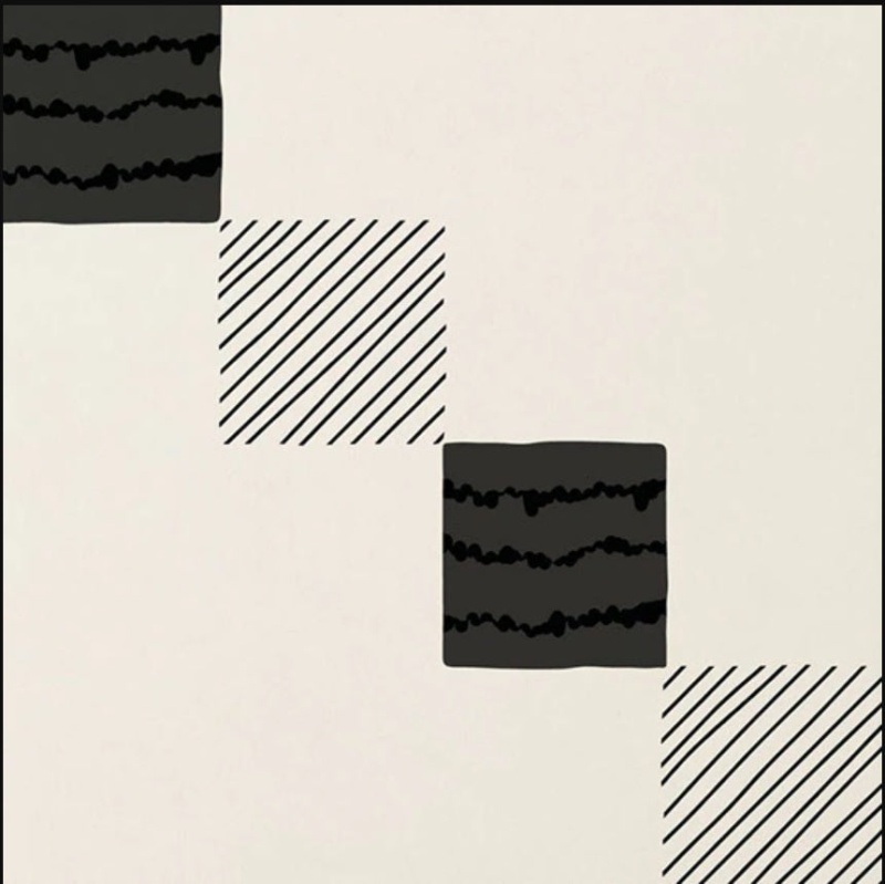 Human Stare Pixels Porcelain Tile - Matte - 24" x 24"