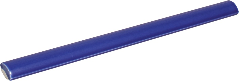 Gioia Navy Porcelain Wall Trim - Pencil Bullnose