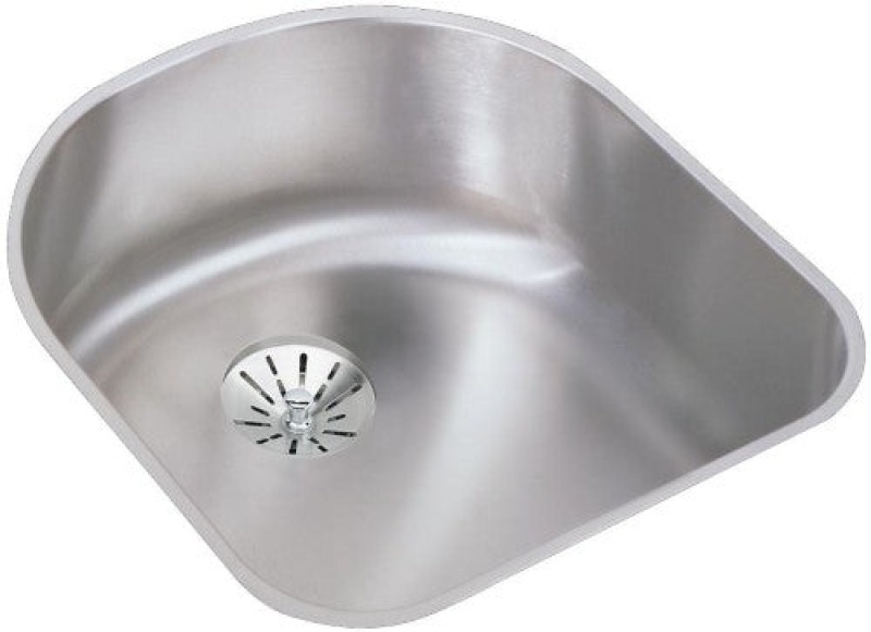 Elkay Lustertone Classic Stainless Steel Undermount Single Bowl Kitchen Sink