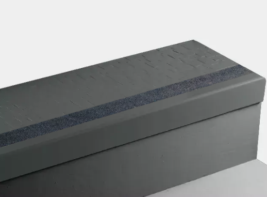 Johnsonite Hunter Green Cubis Rubber Stair Tread