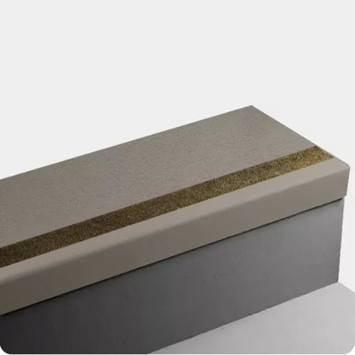 Johnsonite Boxwood Rice Paper Rubber Stair Tread
