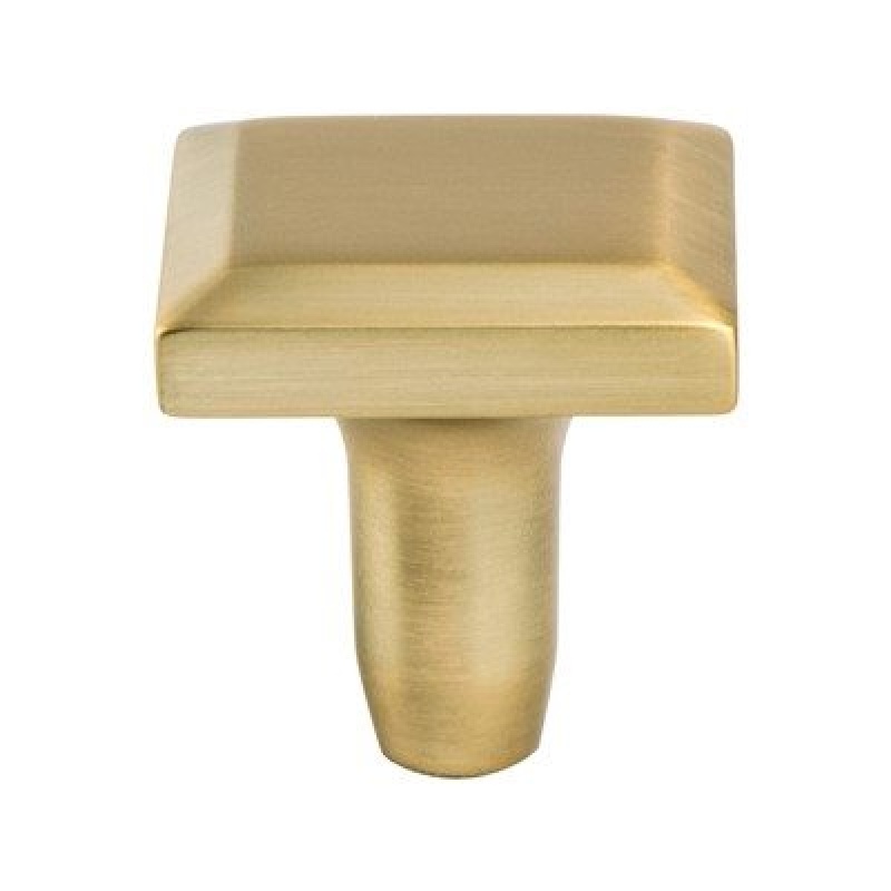 Metro Modern Brushed Gold Cabinet Knob
