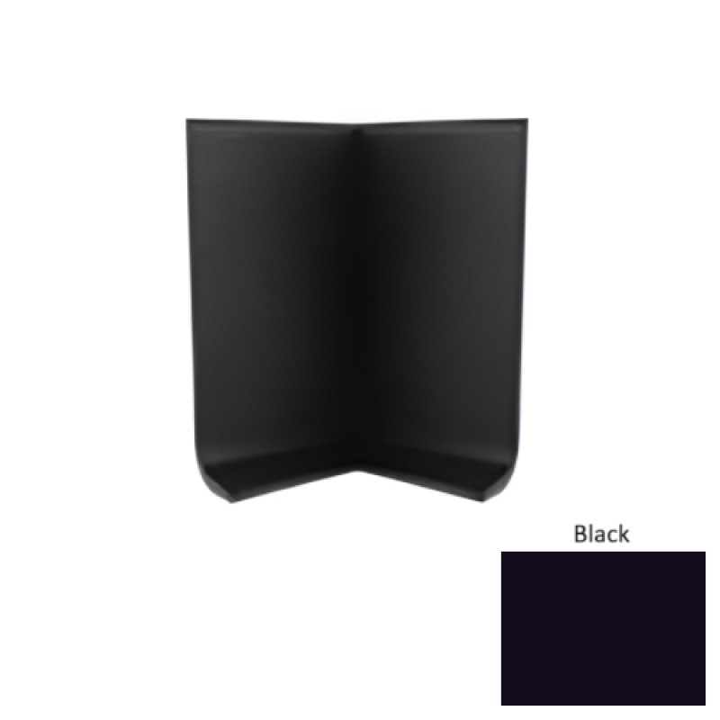 Pinnacle Black Rubber Cove Inside Corner
