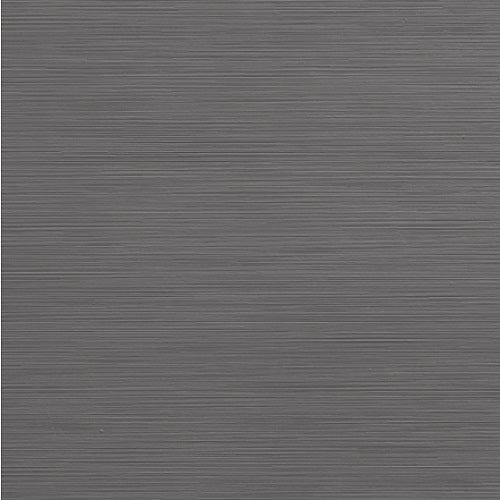 Johnsonite Grey Solid Color Rubber Tile - Brushed - 24" x 24"