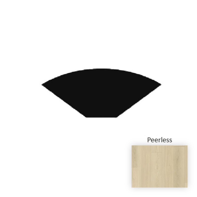 Paradise Peerless 94" Wire Brushed Quarter Round