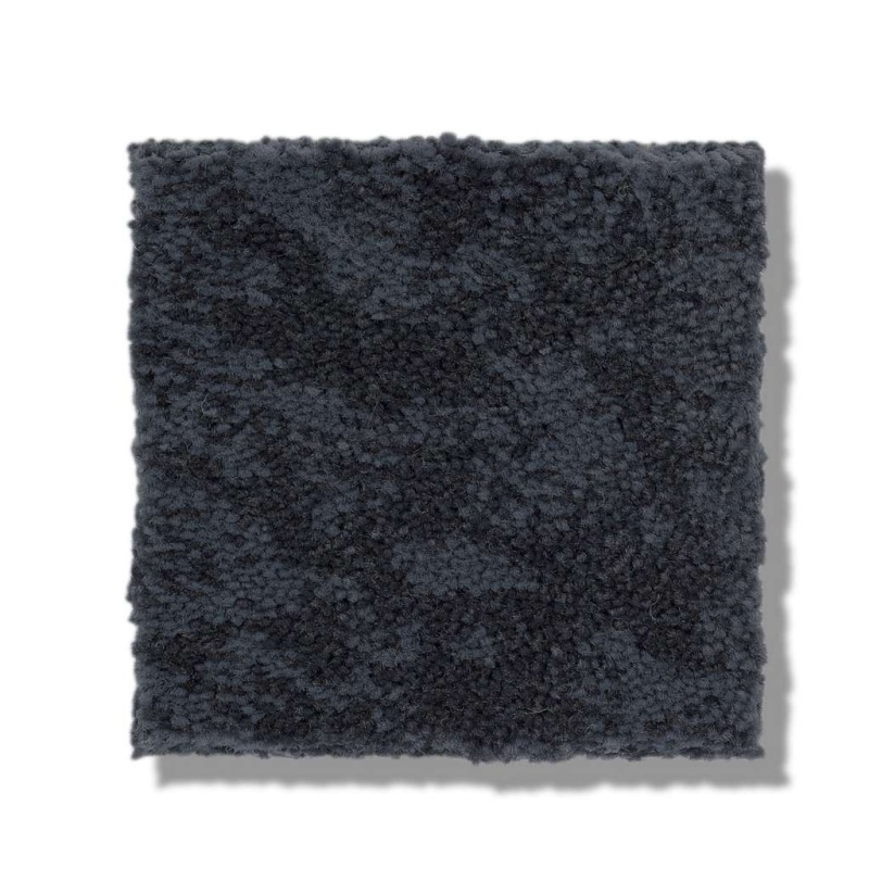 Caress By Shaw Free Spirit Deep Sea Nylon Carpet - Pattern